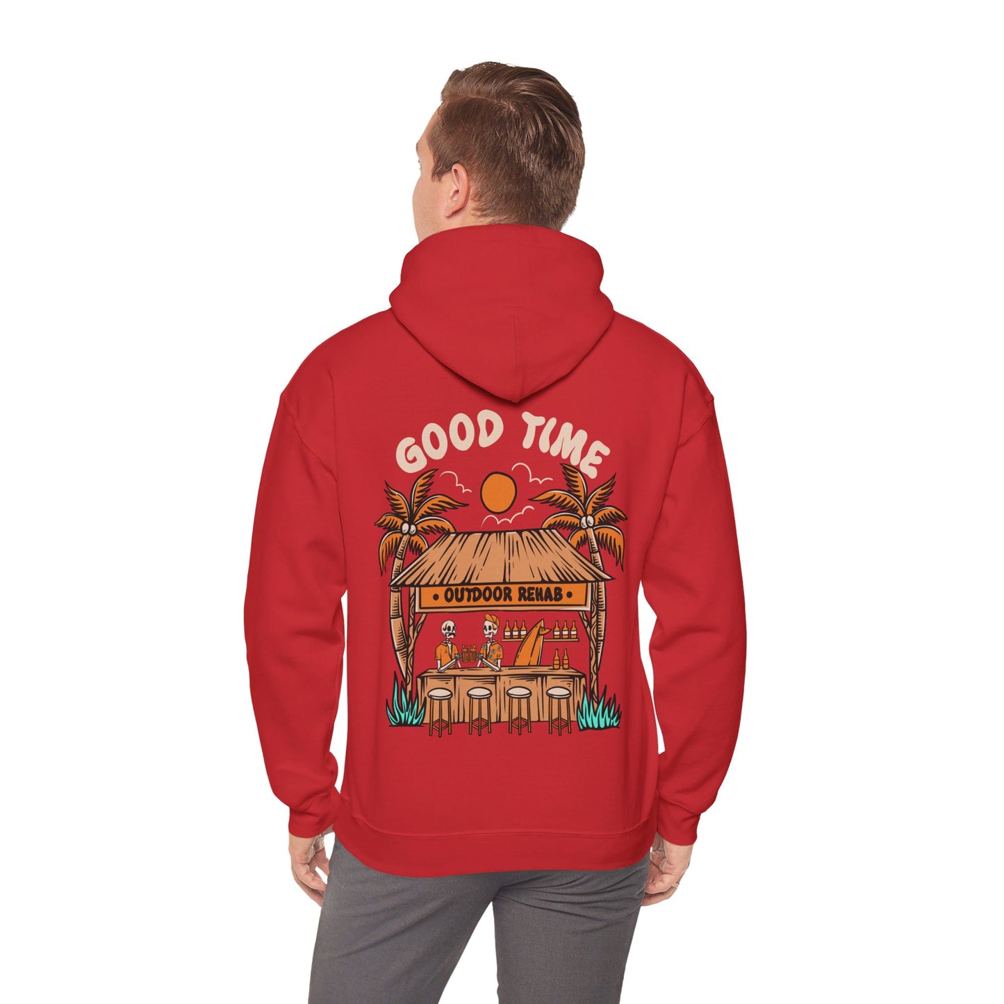 Good Time Hoodie Damaged Goods. Unisex Heavy Blend™ Hooded Sweatshirt