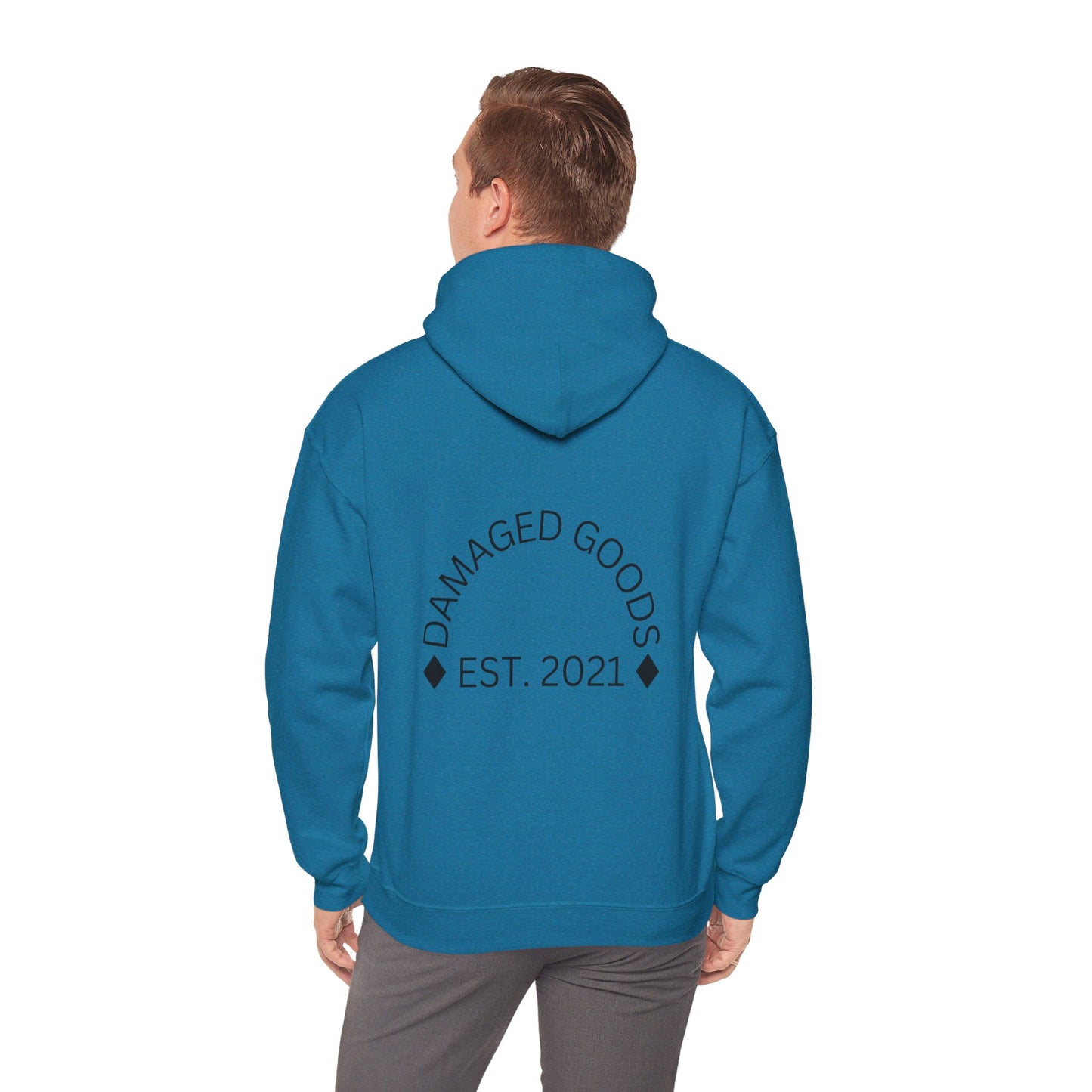Damaged Goods Hoodie Unisex Hooded Sweatshirt