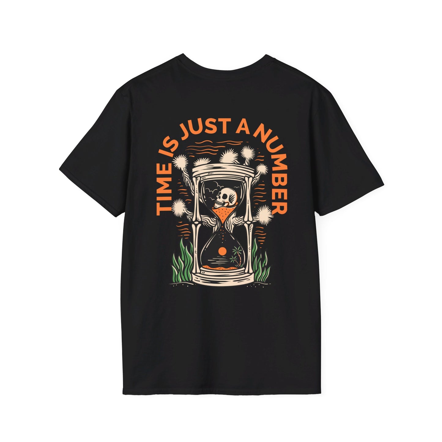 Time is just a number Unisex Softstyle T-Shirt