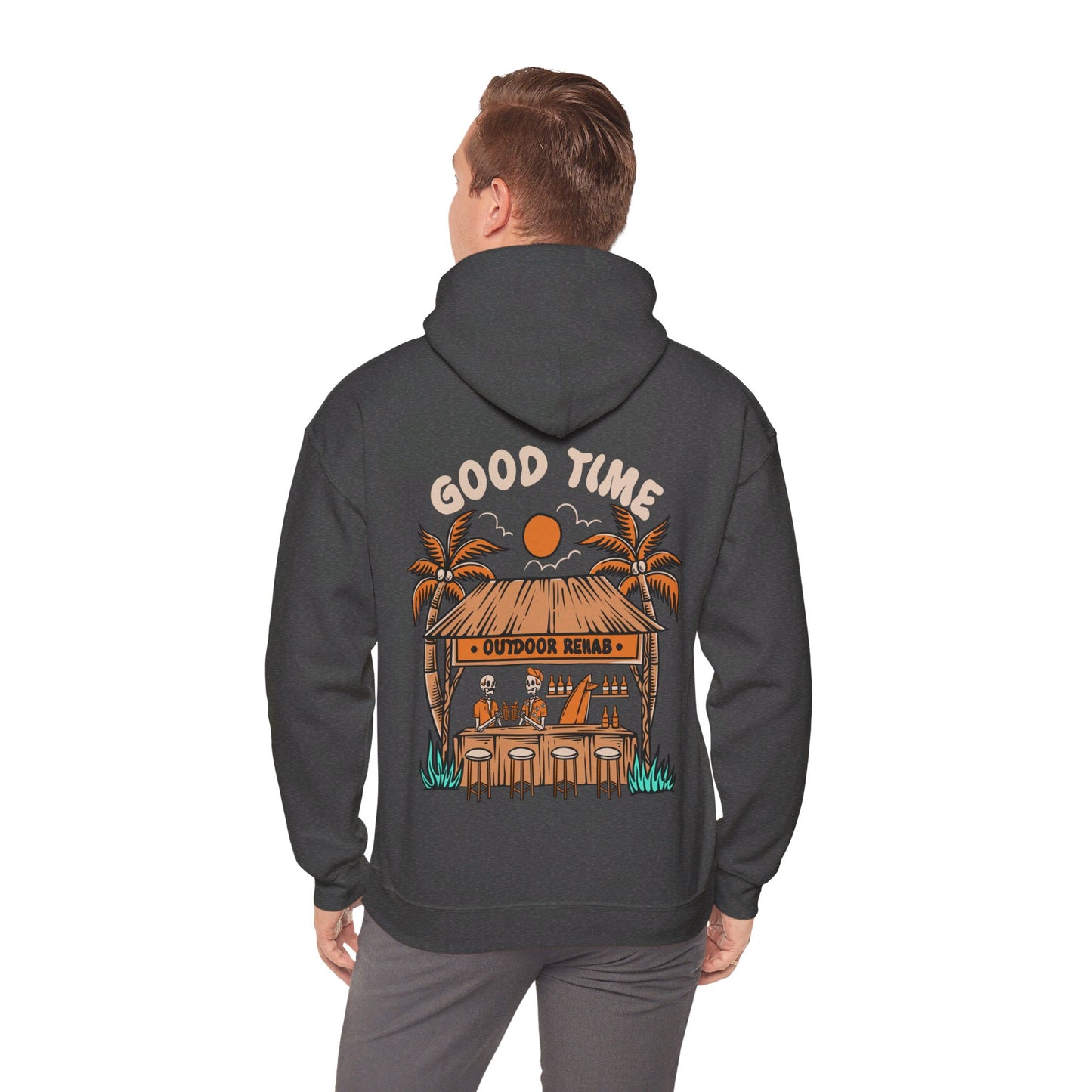 Good Time Hoodie Damaged Goods. Unisex Heavy Blend™ Hooded Sweatshirt