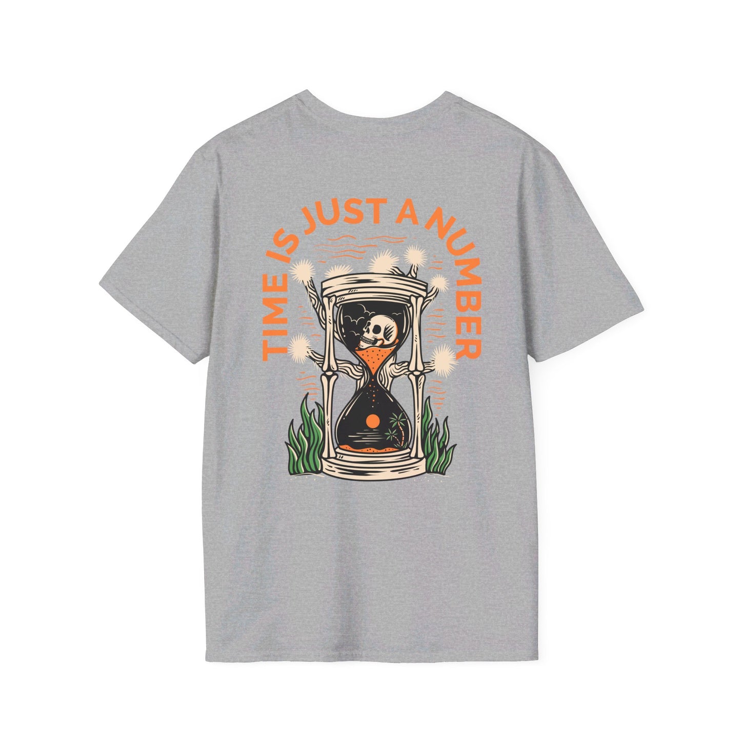Time is just a number Unisex Softstyle T-Shirt