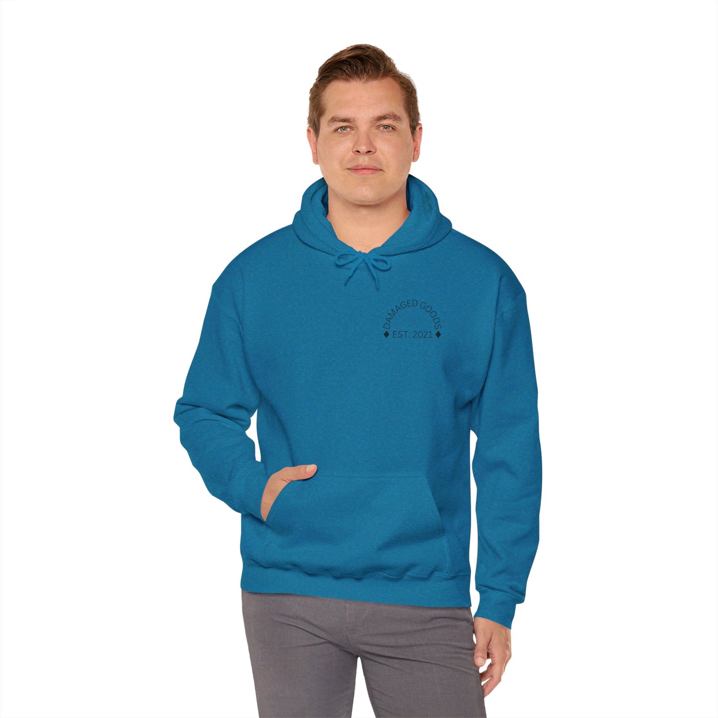 Damaged Goods Hoodie Unisex Hooded Sweatshirt