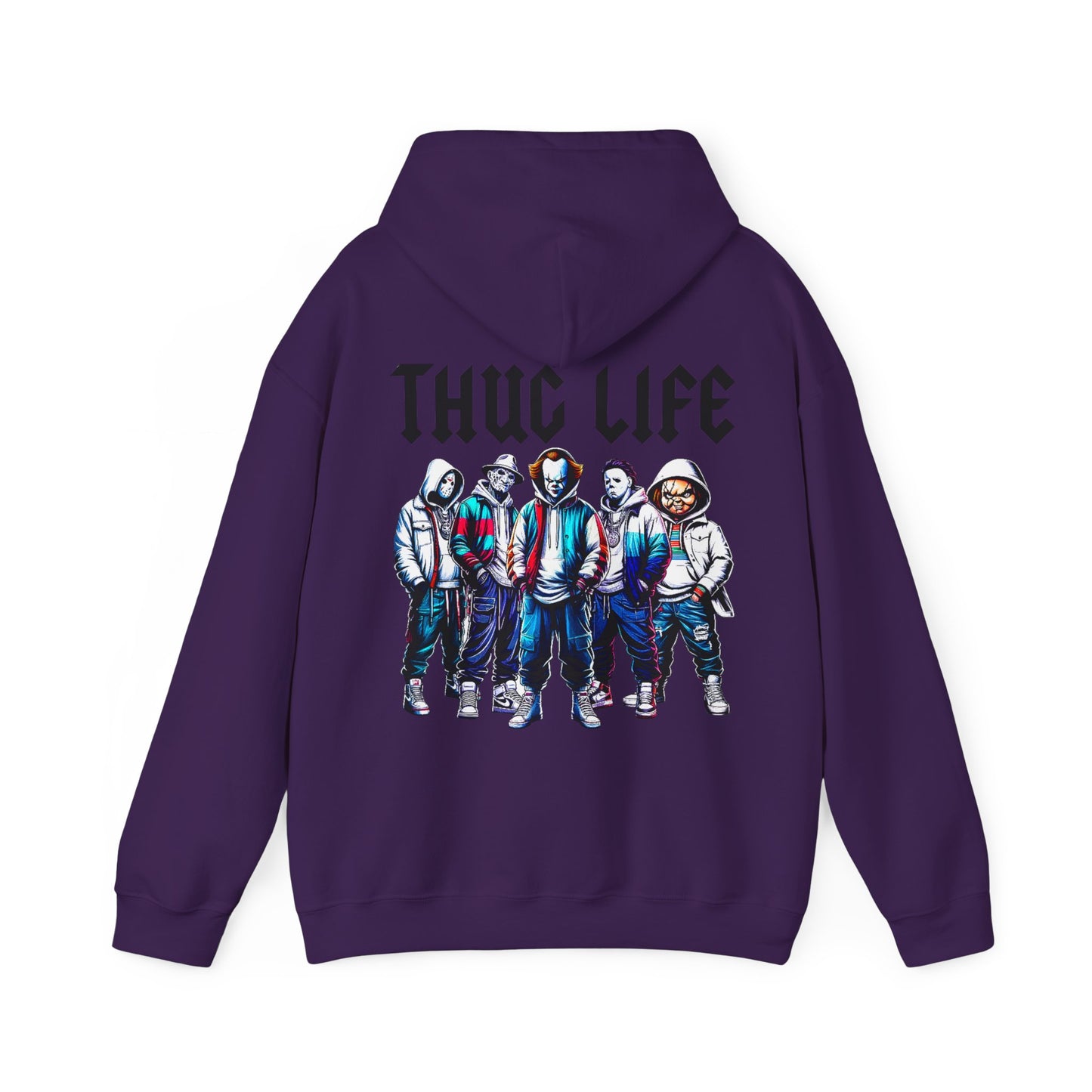 Scary Thug Life Unisex Hooded Sweatshirt