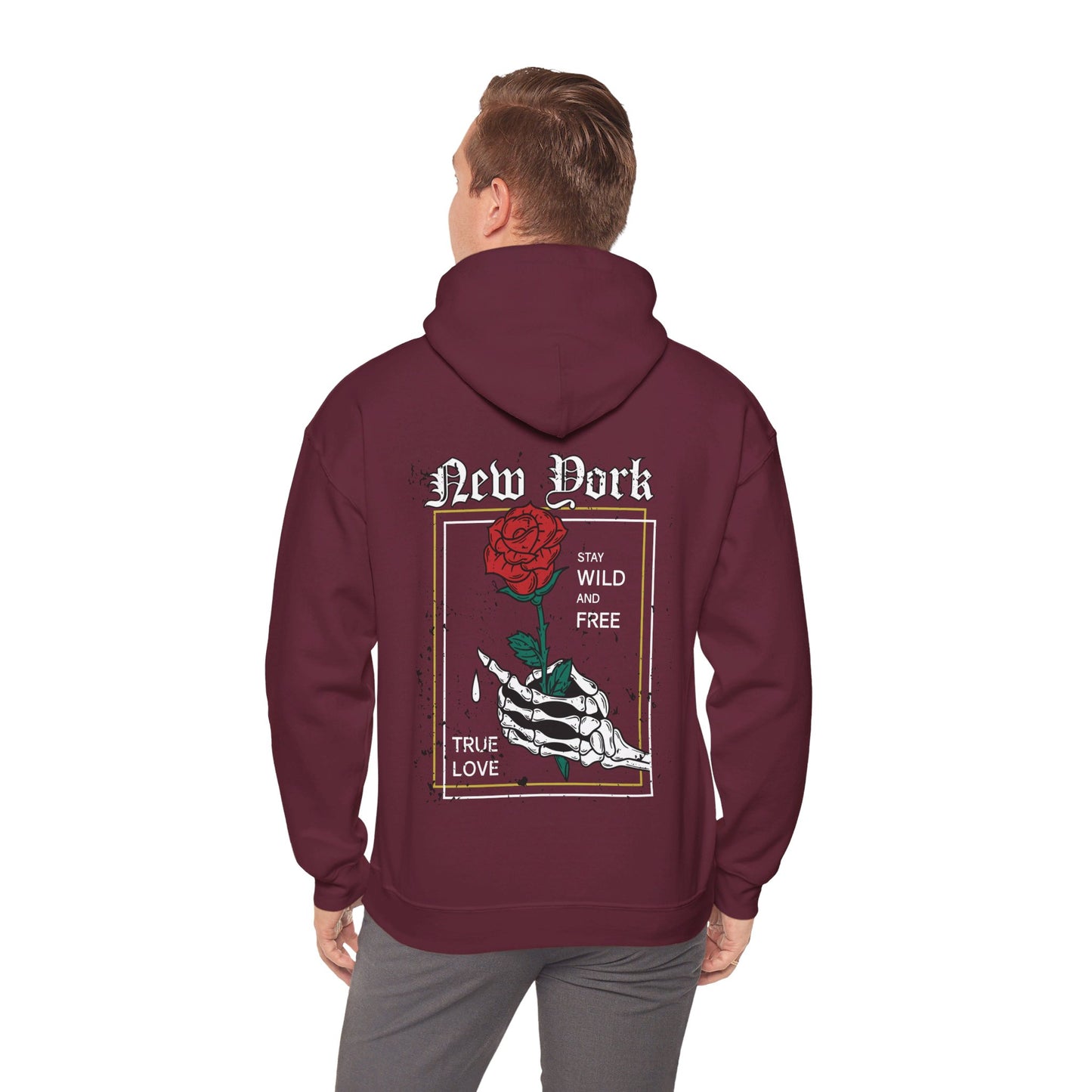 New York Damaged Goods Unisex Heavy Blend™ Hooded Sweatshirt