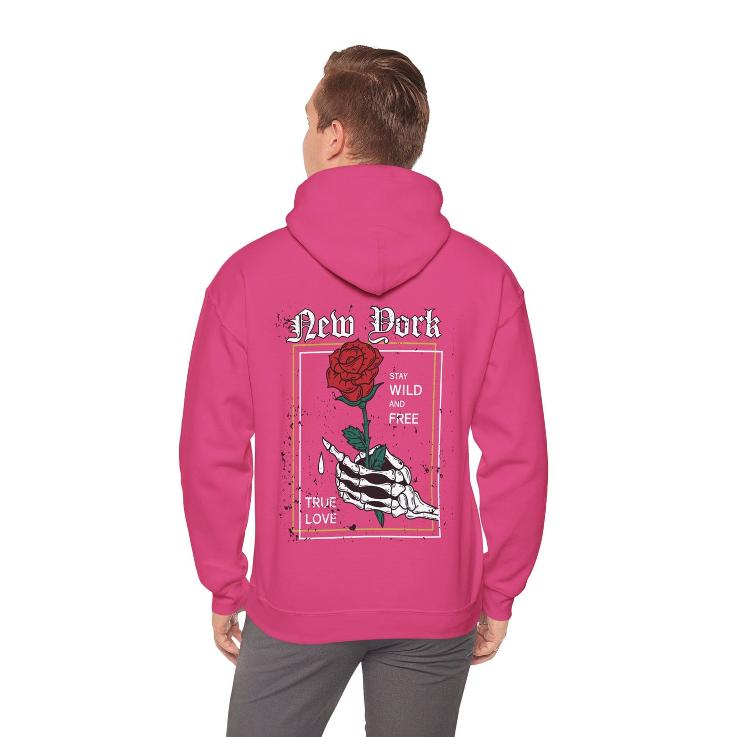 New York Damaged Goods Unisex Heavy Blend™ Hooded Sweatshirt