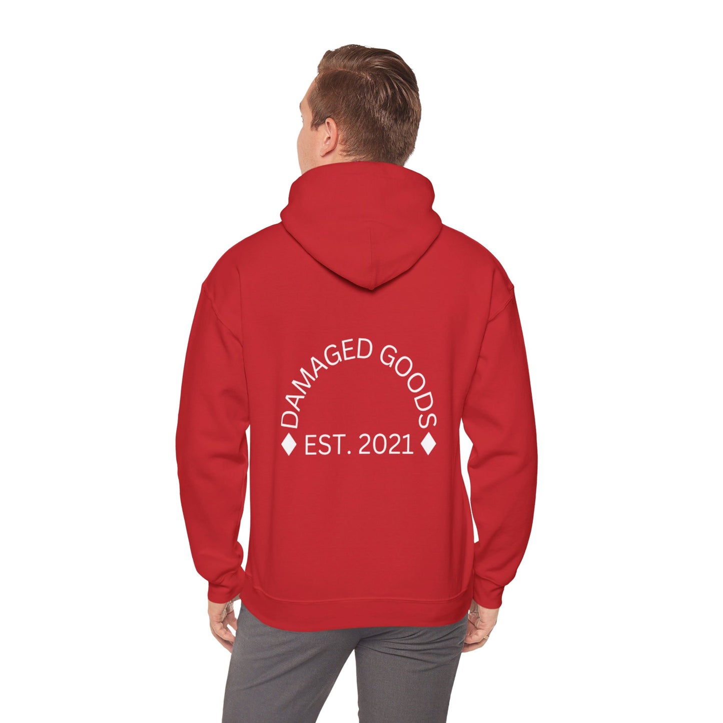Damaged Goods Hoodie Unisex Hooded Sweatshirt