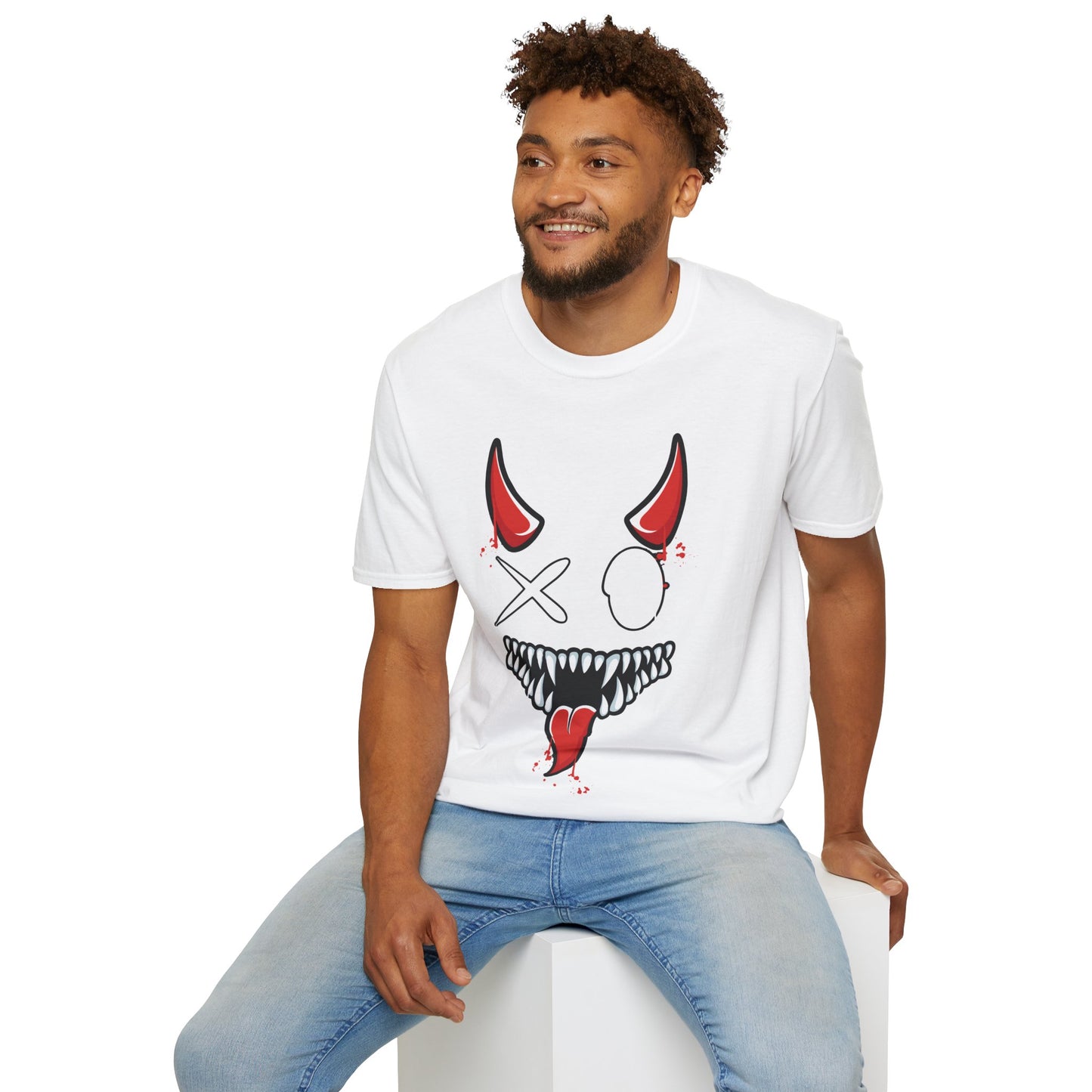 Devil Smile Unisex Softstyle T-Shirt