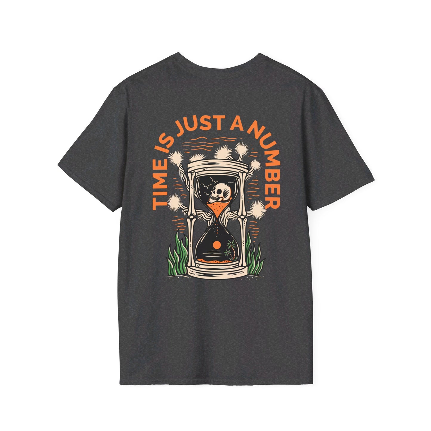 Time is just a number Unisex Softstyle T-Shirt