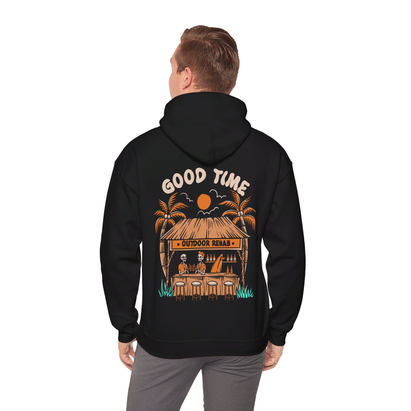 Good Time Hoodie Damaged Goods. Unisex Heavy Blend™ Hooded Sweatshirt