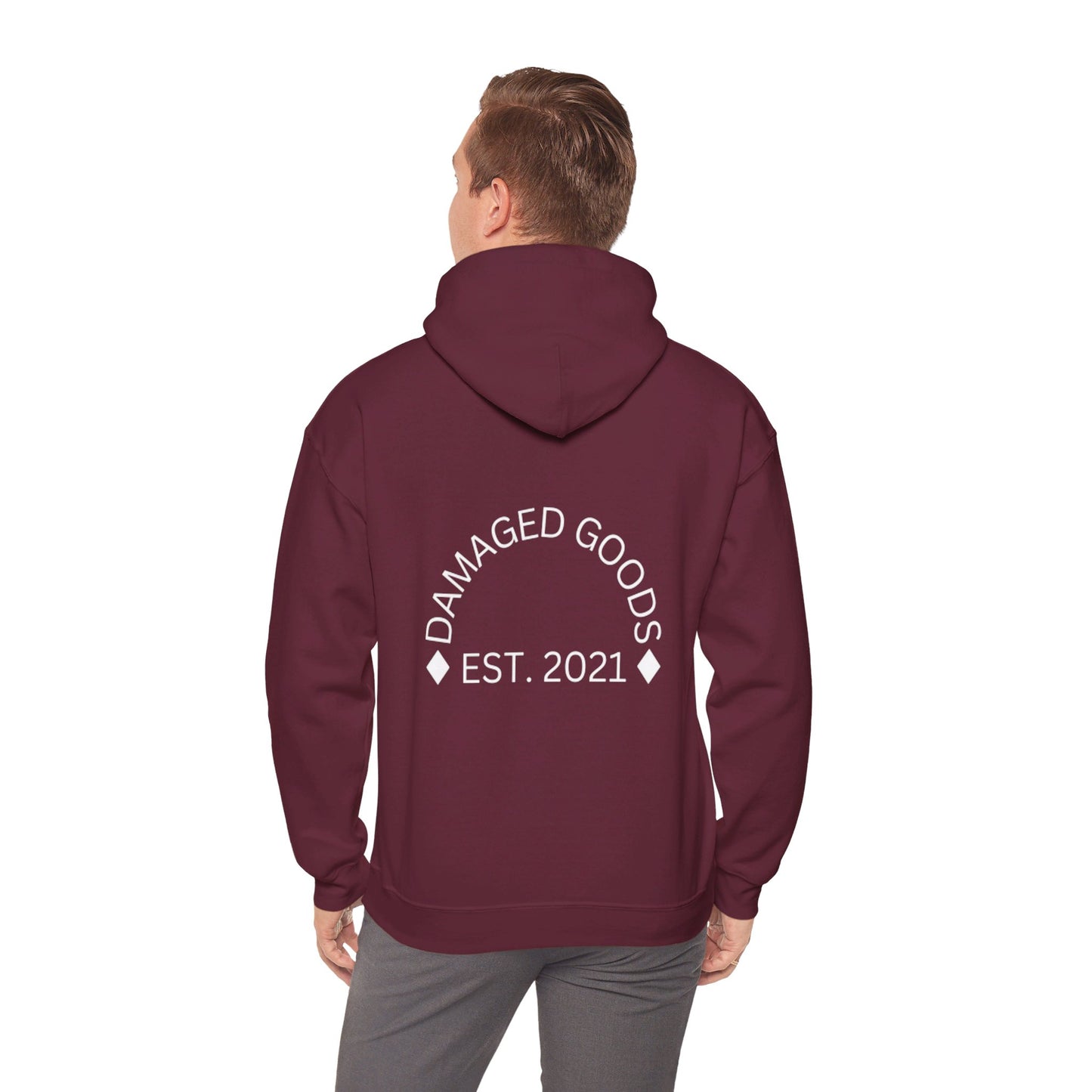Damaged Goods Hoodie Unisex Hooded Sweatshirt