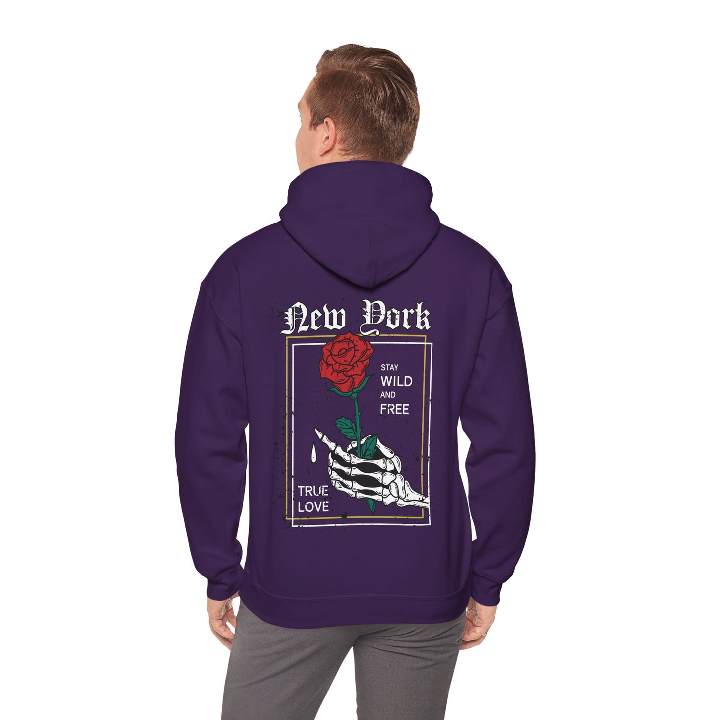 New York Damaged Goods Unisex Heavy Blend™ Hooded Sweatshirt