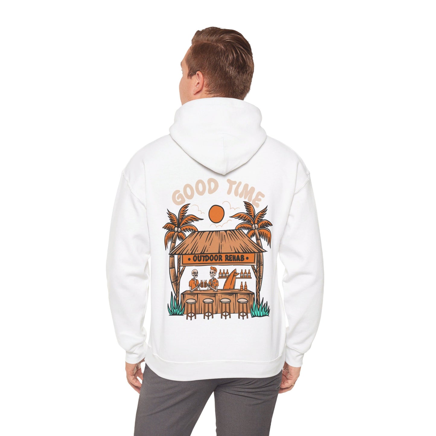 Good Time Hoodie Damaged Goods. Unisex Heavy Blend™ Hooded Sweatshirt