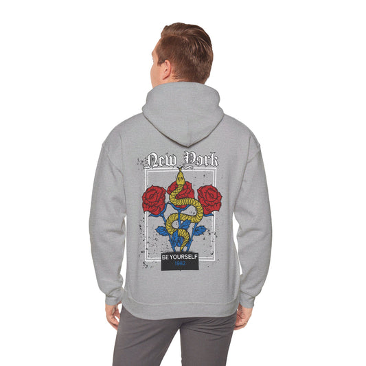 3 Roses New York Unisex Hooded Sweatshirt