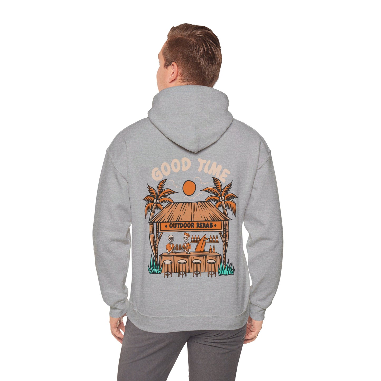 Good Time Hoodie Damaged Goods. Unisex Heavy Blend™ Hooded Sweatshirt
