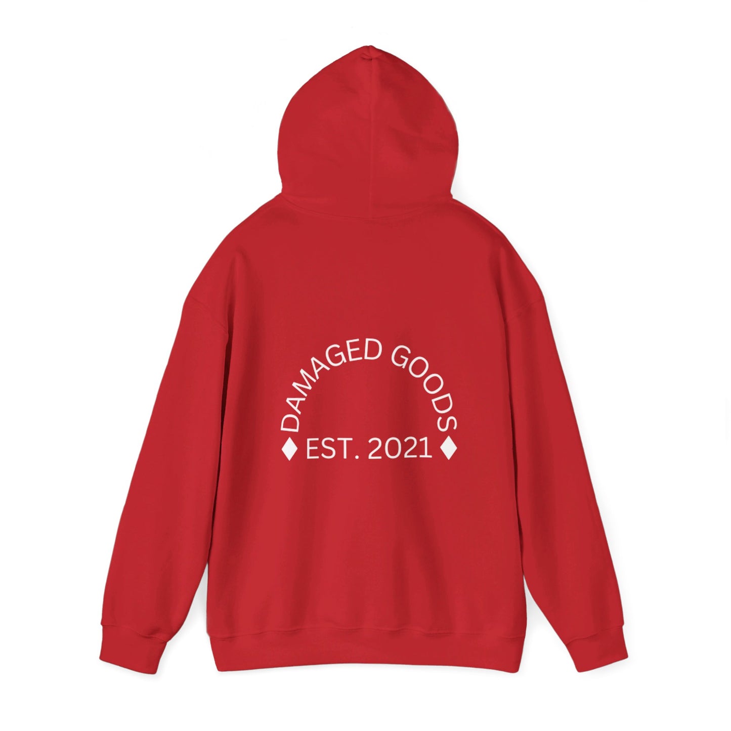 Damaged Goods Hoodie Unisex Hooded Sweatshirt