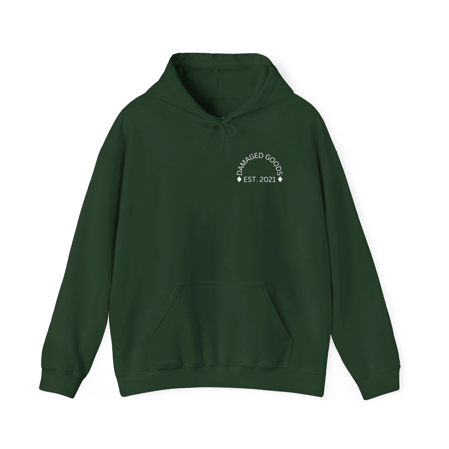 Damaged Goods Hoodie Unisex Hooded Sweatshirt