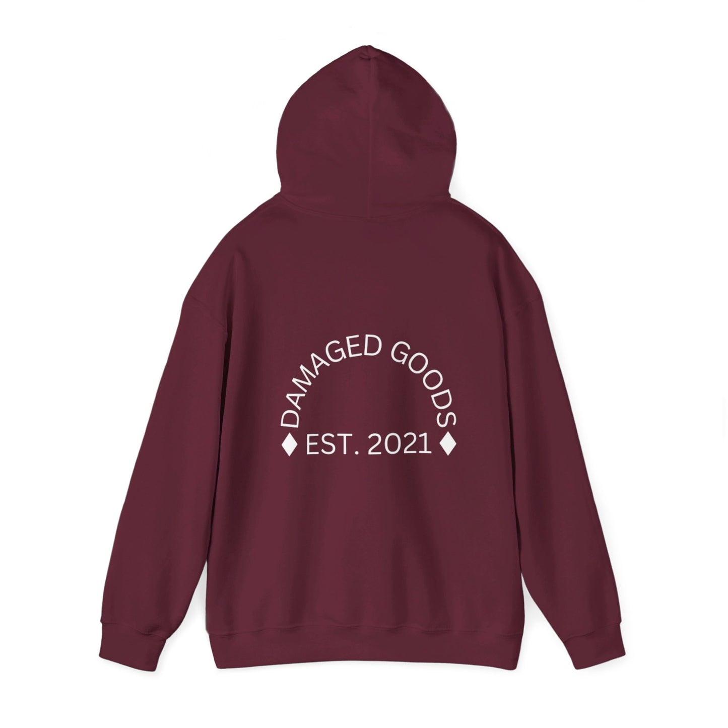 Damaged Goods Hoodie Unisex Hooded Sweatshirt
