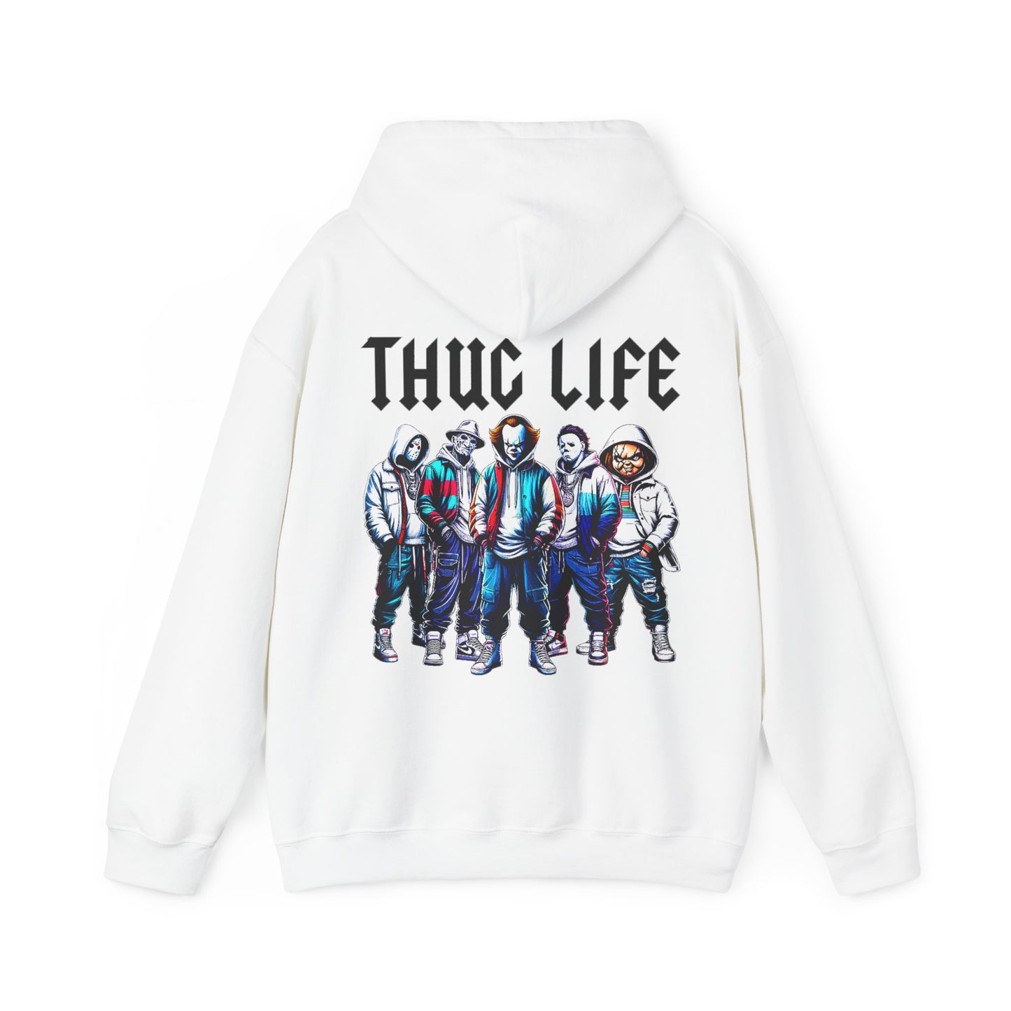 Scary Thug Life Unisex Hooded Sweatshirt