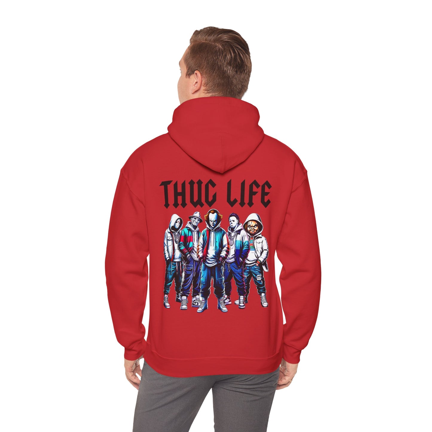 Scary Thug Life Unisex Hooded Sweatshirt