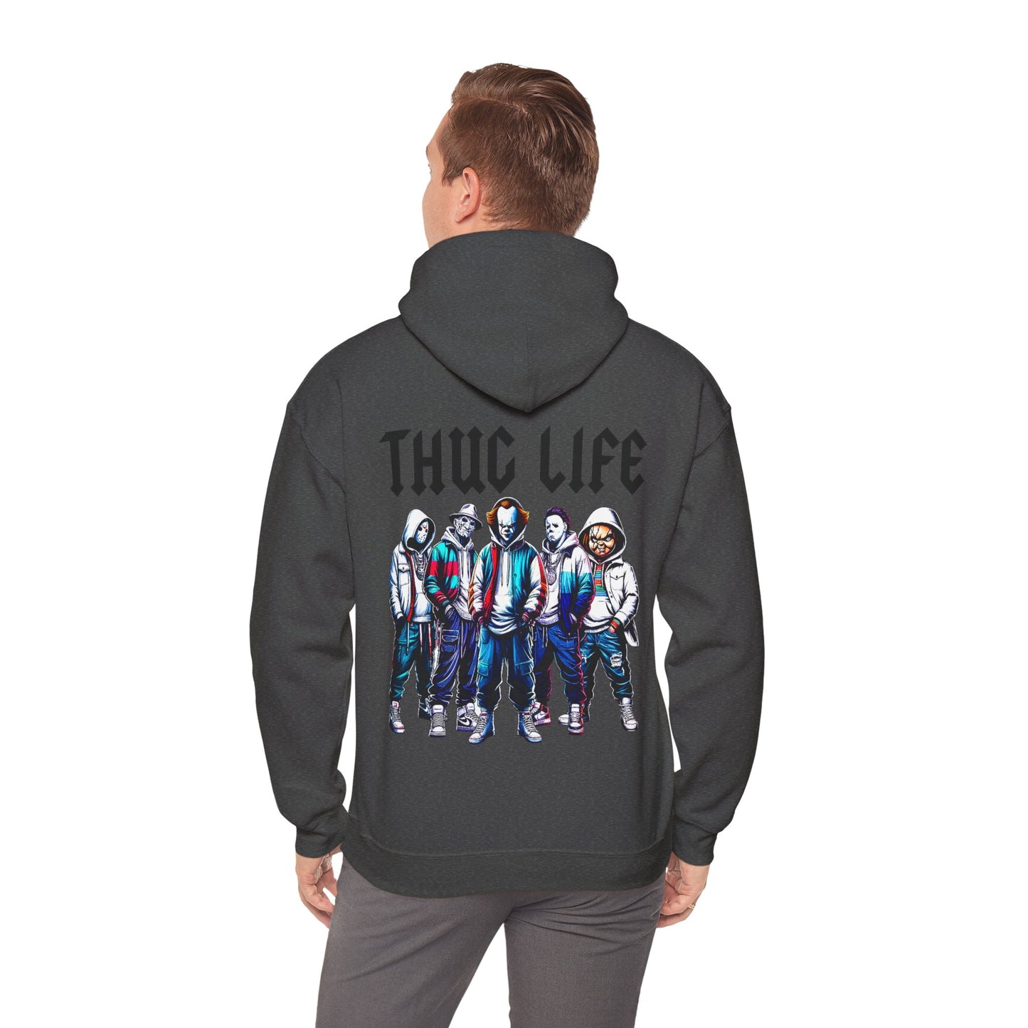 Scary Thug Life Unisex Hooded Sweatshirt