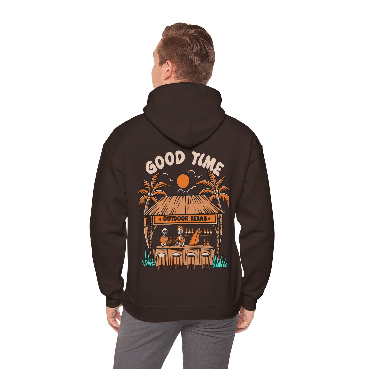 Good Time Hoodie Damaged Goods. Unisex Heavy Blend™ Hooded Sweatshirt