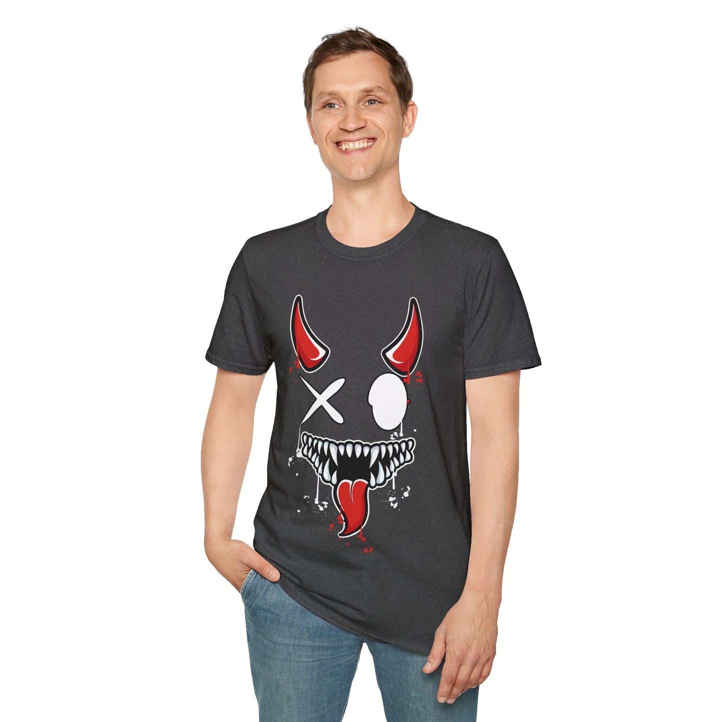 Devil Smile Unisex Softstyle T-Shirt
