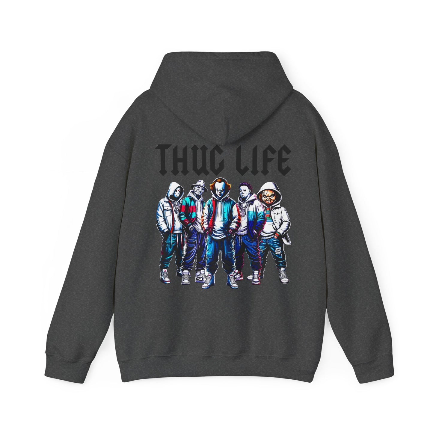Scary Thug Life Unisex Hooded Sweatshirt