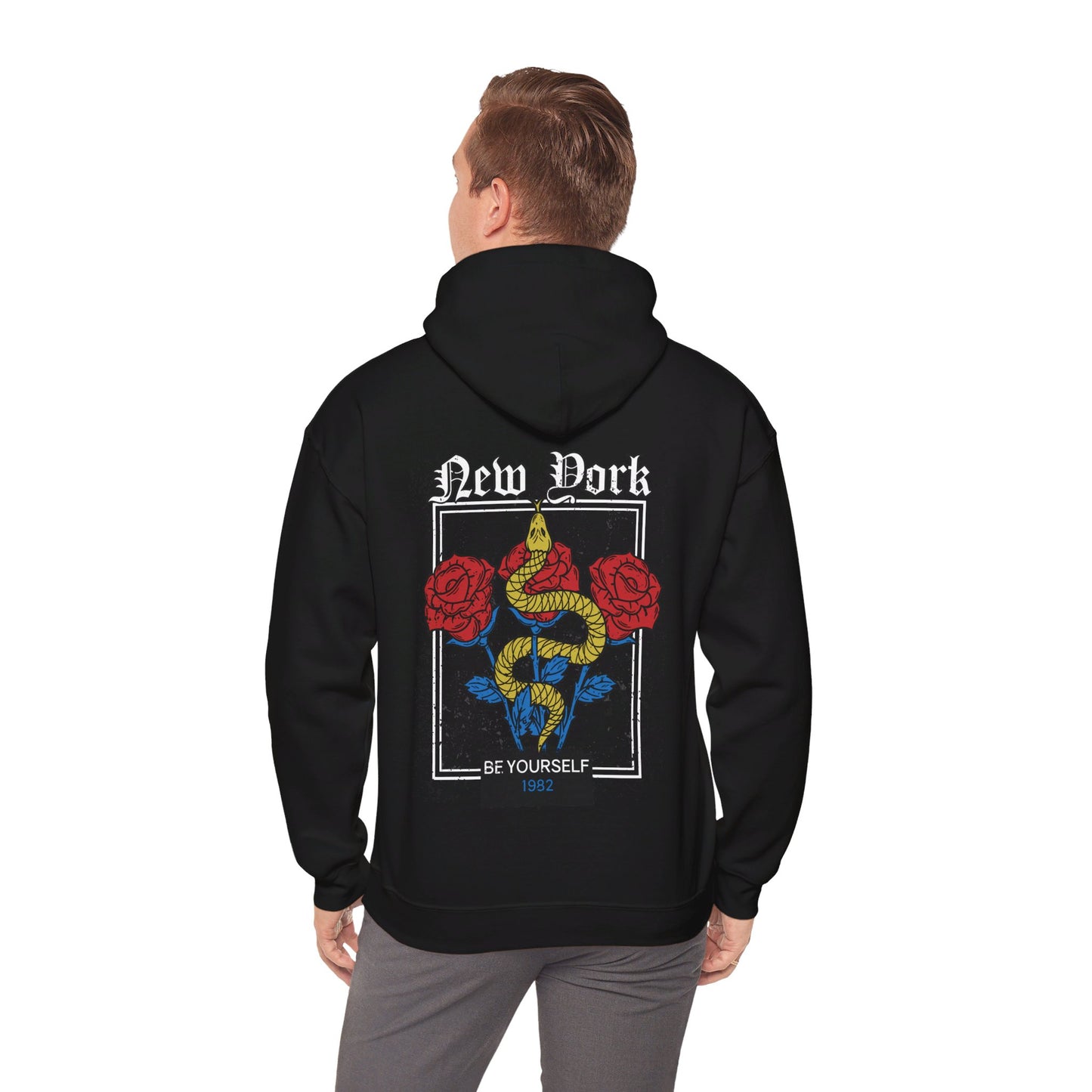 3 Roses New York Unisex Hooded Sweatshirt