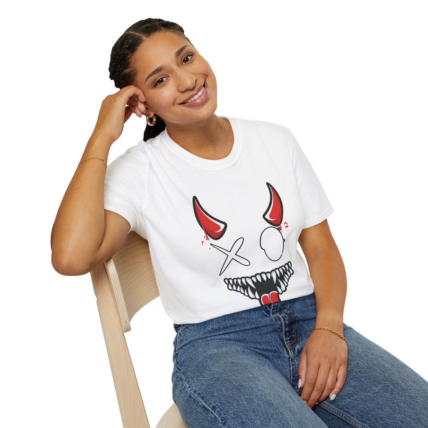 Devil Smile Unisex Softstyle T-Shirt