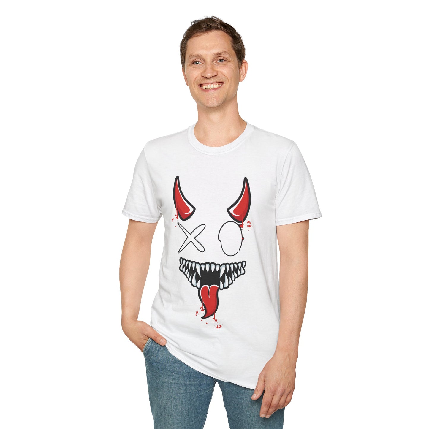 Devil Smile Unisex Softstyle T-Shirt
