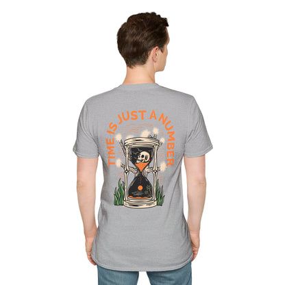 Time is just a number Unisex Softstyle T-Shirt
