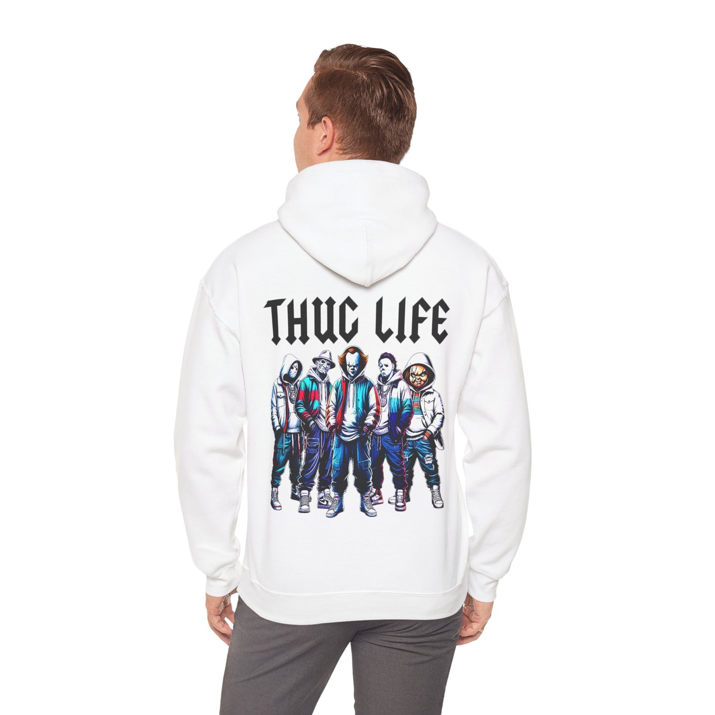Scary Thug Life Unisex Hooded Sweatshirt