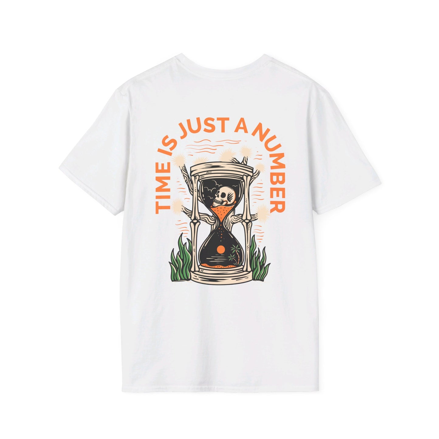 Time is just a number Unisex Softstyle T-Shirt