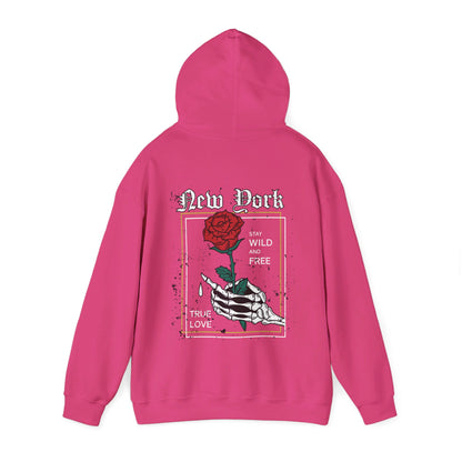 New York Damaged Goods Unisex Heavy Blend™ Hooded Sweatshirt