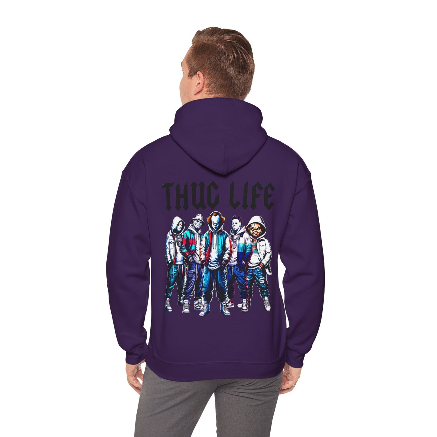 Scary Thug Life Unisex Hooded Sweatshirt