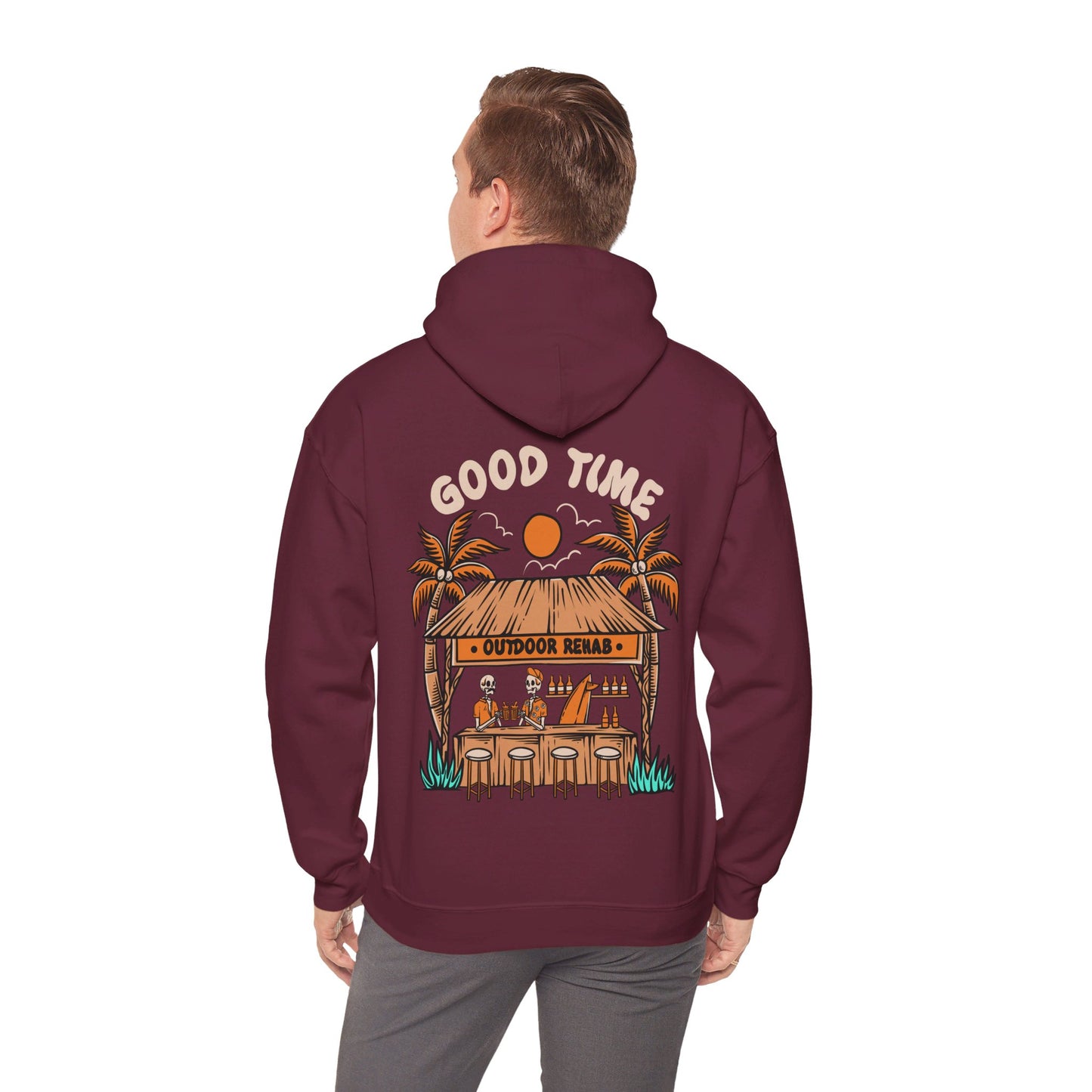 Good Time Hoodie Damaged Goods. Unisex Heavy Blend™ Hooded Sweatshirt