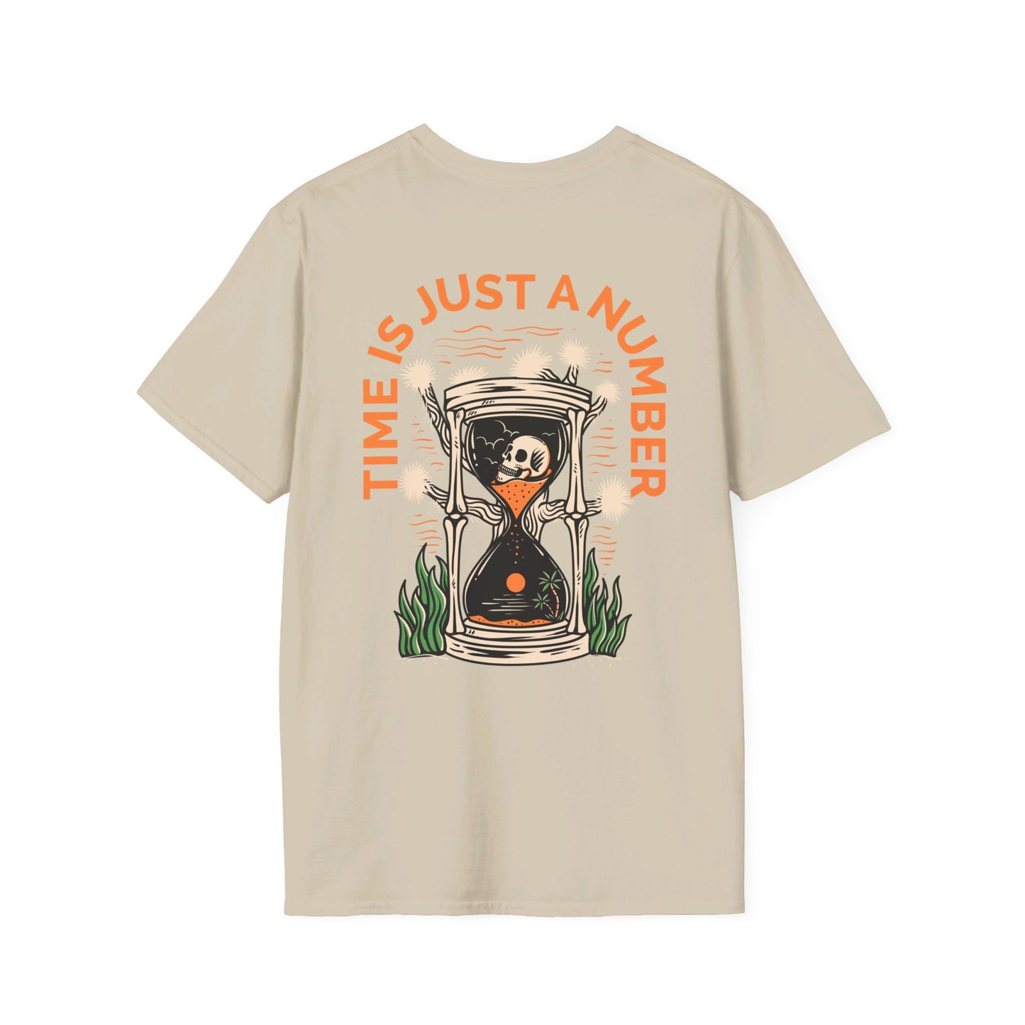 Time is just a number Unisex Softstyle T-Shirt