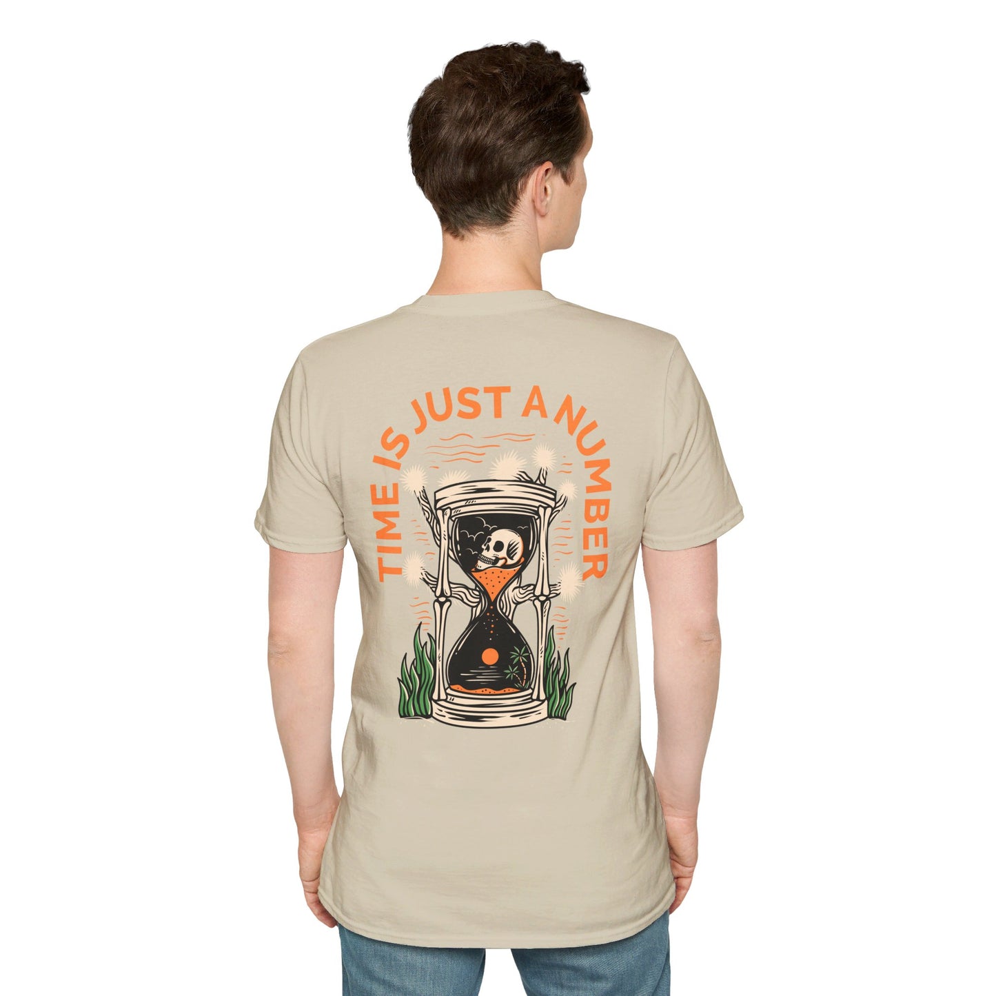 Time is just a number Unisex Softstyle T-Shirt