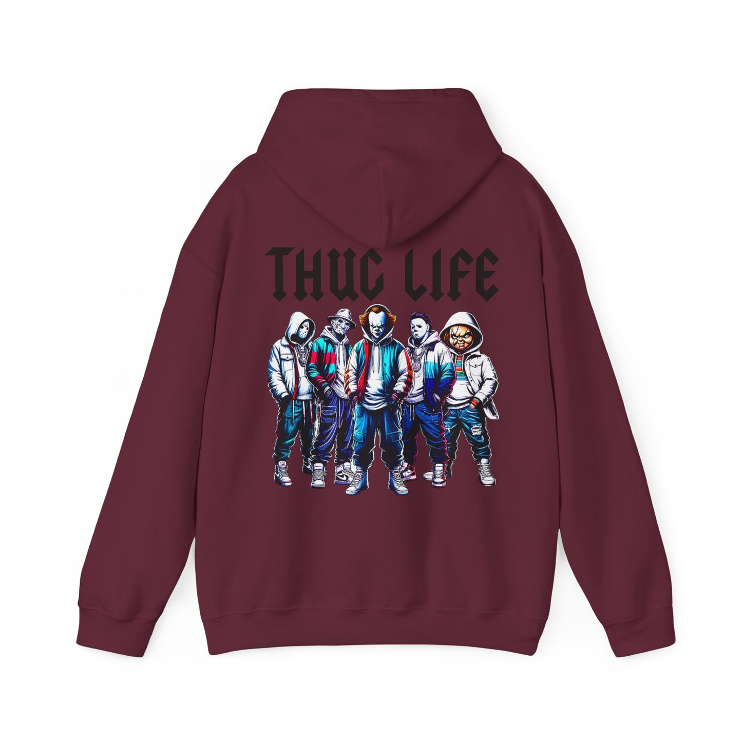Scary Thug Life Unisex Hooded Sweatshirt