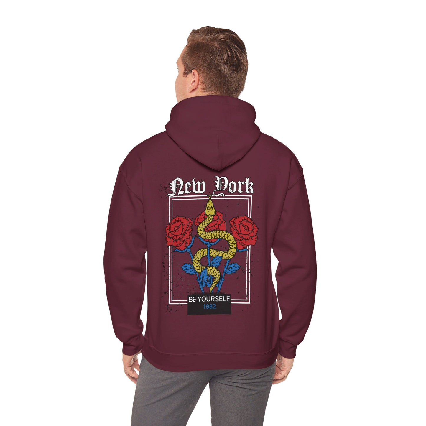 3 Roses New York Unisex Hooded Sweatshirt