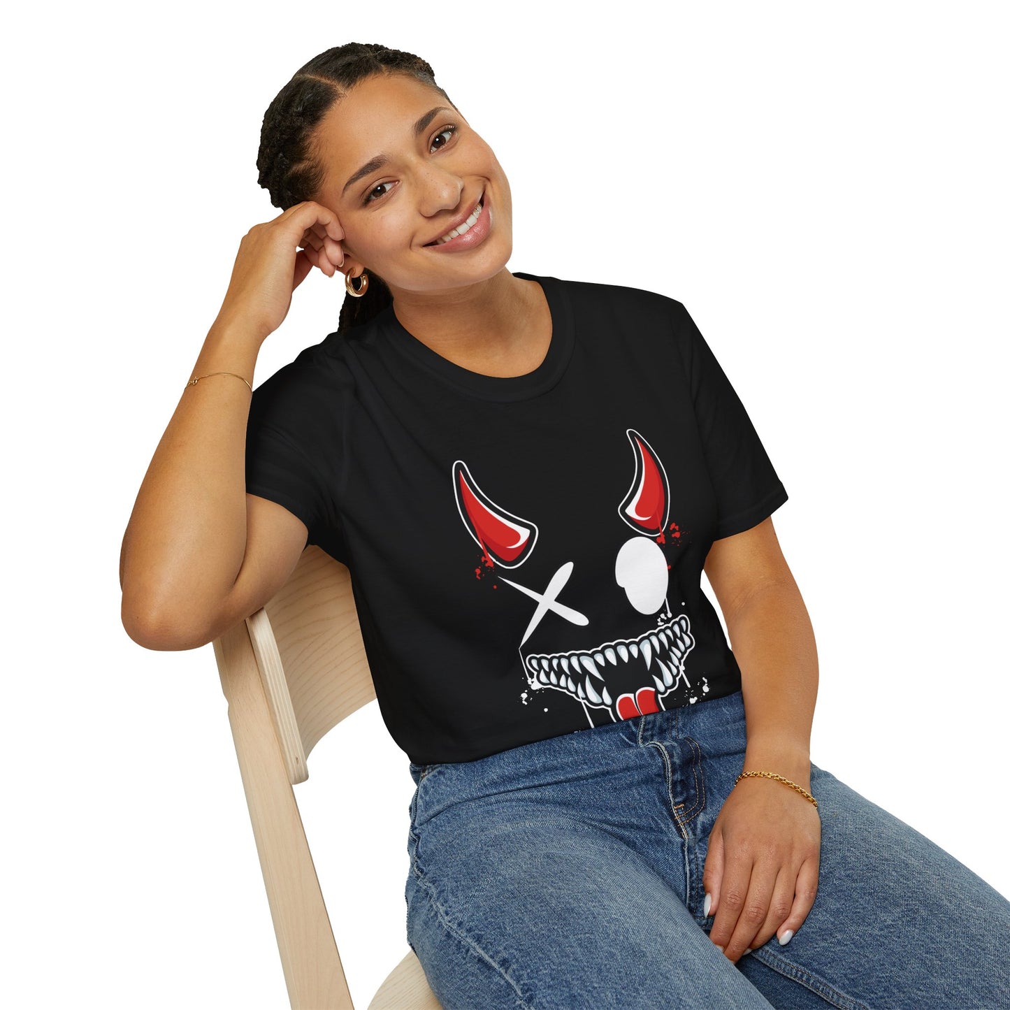Devil Smile Unisex Softstyle T-Shirt