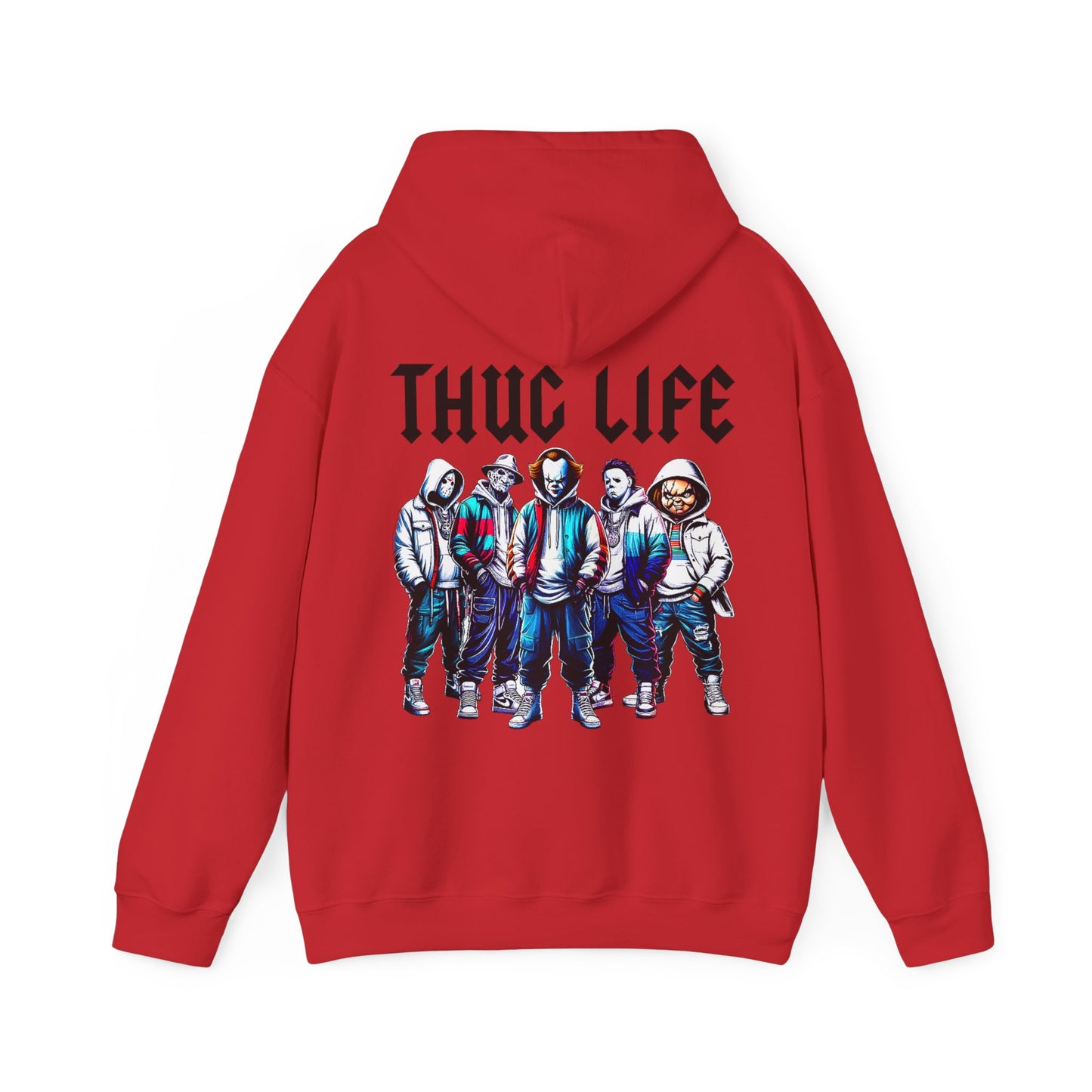 Scary Thug Life Unisex Hooded Sweatshirt