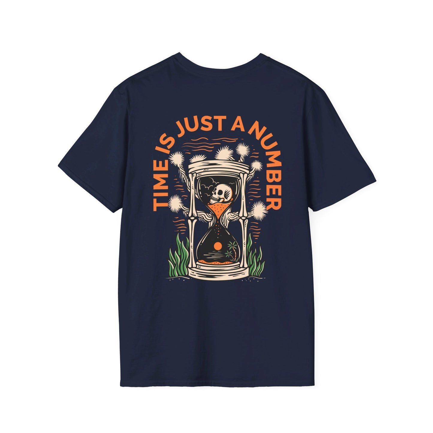Time is just a number Unisex Softstyle T-Shirt