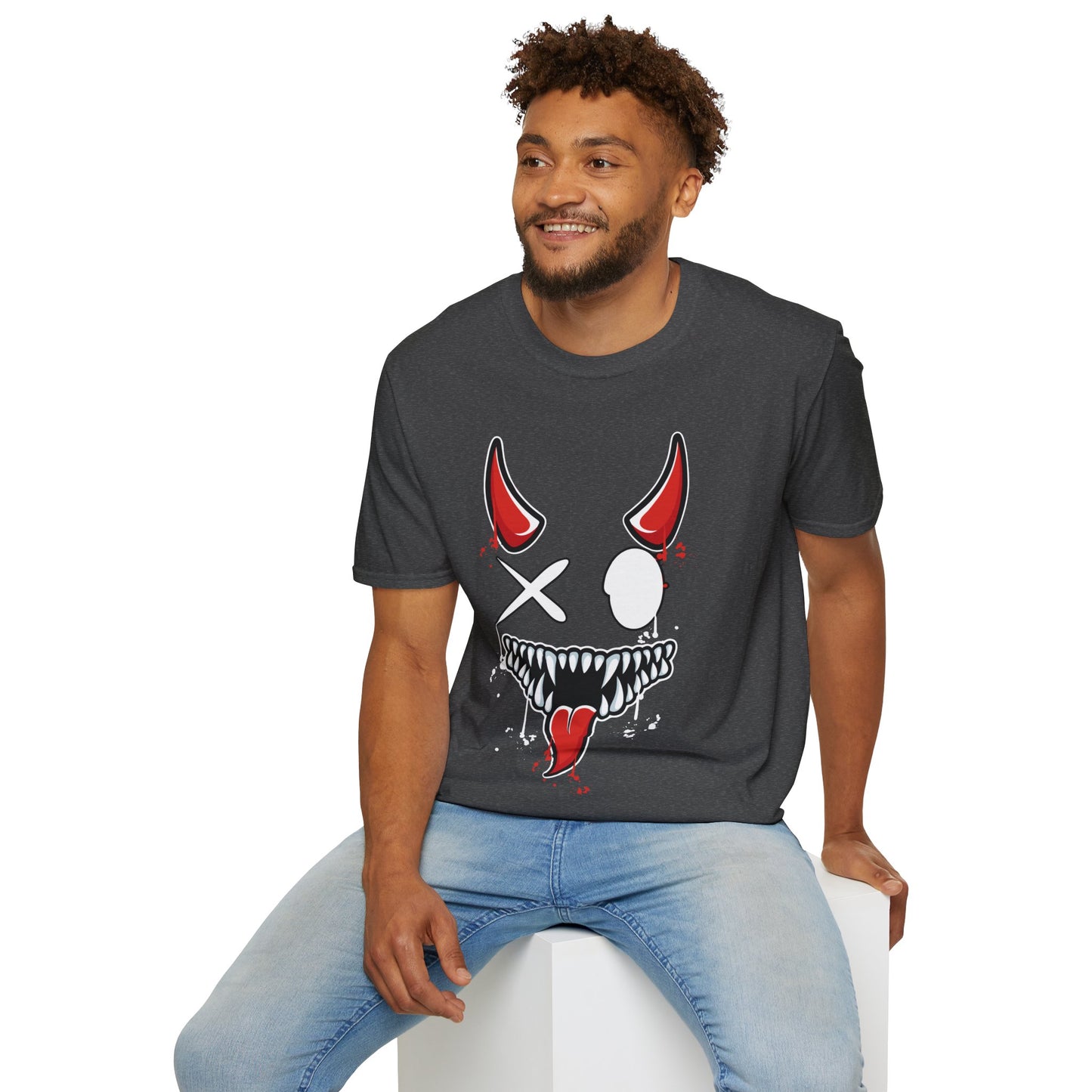 Devil Smile Unisex Softstyle T-Shirt
